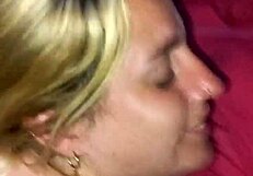 Filling girlfriend with cumshot in doggystyle