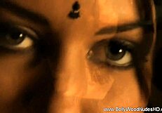 brunette babe dances nude to music