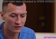 Tight milf stepmom seduces son's girlfriend with yoga