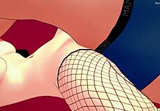 la novia esta muy caliente viste medias de red y mascara de enderman lista para follar antes de dormir hentai 3d minecraft