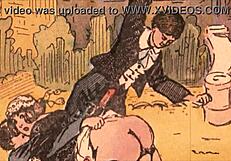 Vintage Erotic Drawings with Bold Sensual Strokes