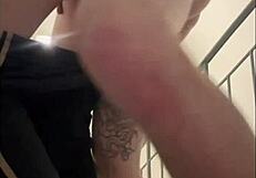 I Caught a Guy Jerking Off and Joined for a Blowjob