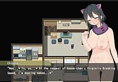 Magical Girl With Big Tits Fingering In Hentai Game