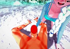 Elsa's Passionate Sucking And Sex In Frozen Fantasy