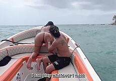 Yo, join us for a hardcore bang on a yacht with Melani Latina!