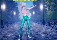 Cute Anime Girl Dances Seductively Before Getting Fucked Hard