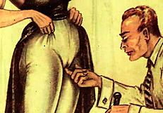 Vintage Erotic Drawings Reveal Steamy Hidden Fantasies