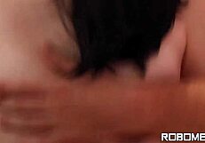 Aria Alexander's Frozen Ex-Girlfriend Scene in Robomeat Game