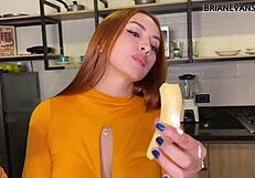 Wow, POV Big Tits with Piercings and Cute Face Loves Milk - Brian Evansx!