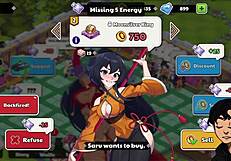 nutaku waifu shop scenes from massage events part 1