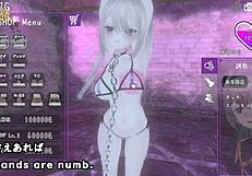 Dark dominance trial with machine translated subtitles