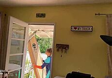 Surfer Stepmom Takes Stranger Home After Beach for Wild Doggystyle