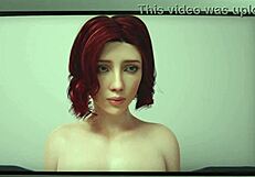 Black widow's erotic experience: a 3D animated porn movie