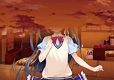 Loca Love - Jinja X Senpai Yachiyo Shizuki Scene 6 English - Japanese Ending