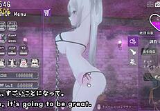 Dark dominance trial with machine translated subtitles