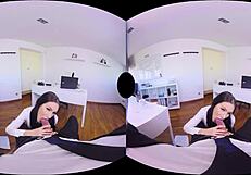 Virtualrealporn com secretary in 3d office scene