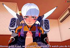 Valkyrie Delivers Intense Blowjob In POV Fantasy