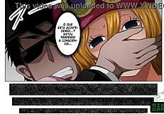 Big boobed Koala in dressrosa anime parody
