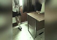 Teacher fucks student anal