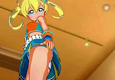 Emo Moegi in Dressing Room