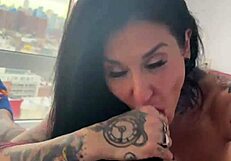 joanna angel moans, 'fuck my ass with that bbc and give me a creampie'