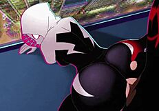 Gwen's big ass in the best hentai animation