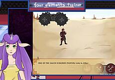 Hey, wanna see Azula showering in Avatar Trainer Part 21?