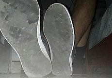 i love blue sweaty socks and barefeet with cumshot