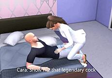 Dalam Casting Porno Liar Dengan Animasi 3D Sims 4
