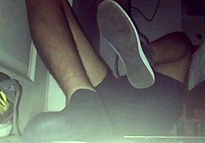 i love blue sweaty socks and barefeet with cumshot