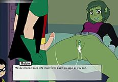 Raven Delivers Intense Boobjob In 18Titans Part 11