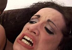 Wild and naughty foursome with rough anal and oral action