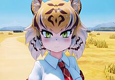 动物朋友弁慶虎Hentai操逼场景