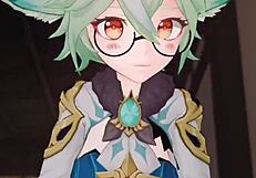 just watching this wild cartoon cum explosion in 3d hentai.