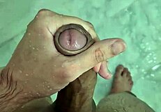 Gordinho Releases in Steamy Shower with Homemade Brazilian Twink Action