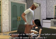 A family’s weekend getaway in The Sims 4