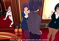 Honkai Star Rail: The Secret of Siobhan Bar with Siobhan and Stelle.