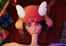 hot fortnite teens pounded by big dick players in wild 3d action