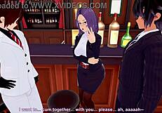 Honkai Star Rail: The Secret of Siobhan Bar with Siobhan and Stelle.