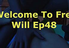 Welcome To Free Will 48 in Cute Outfit Game