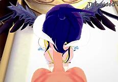 albedo fucking in pov overlord fantasy