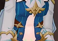 just watching this wild cartoon cum explosion in 3d hentai.