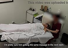 Rita white milf got NAILED during a steamy couples massage.