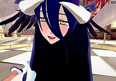 albedo fucking in pov overlord fantasy