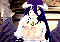 albedo fucking in pov overlord fantasy