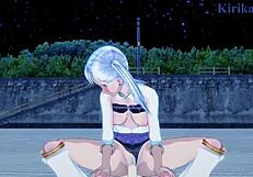 i wathc noelle silva and secre swallowtail nero and asta have intense creampie sex in black clover hentai