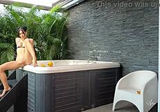 Athletic Brunette's Big Tits Drive Me Crazy. Nearly Lost My Job Over Her.