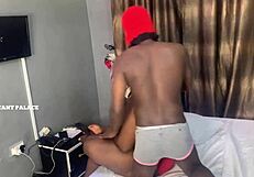 the sweetest hot ebony begs, please subscribe to red now!