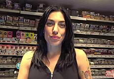 Hot Italian woman Sabrina's great orgasm in this video