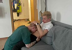 Gave My Stepbrother a Deep Blowjob!